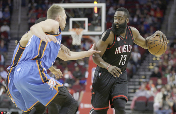 火箭逆转步行者取得两连胜